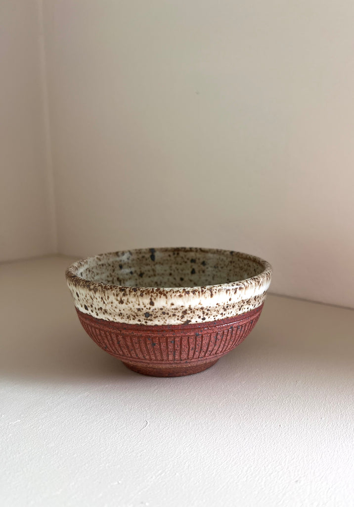 Snack Bowl in Mauve and Inlay