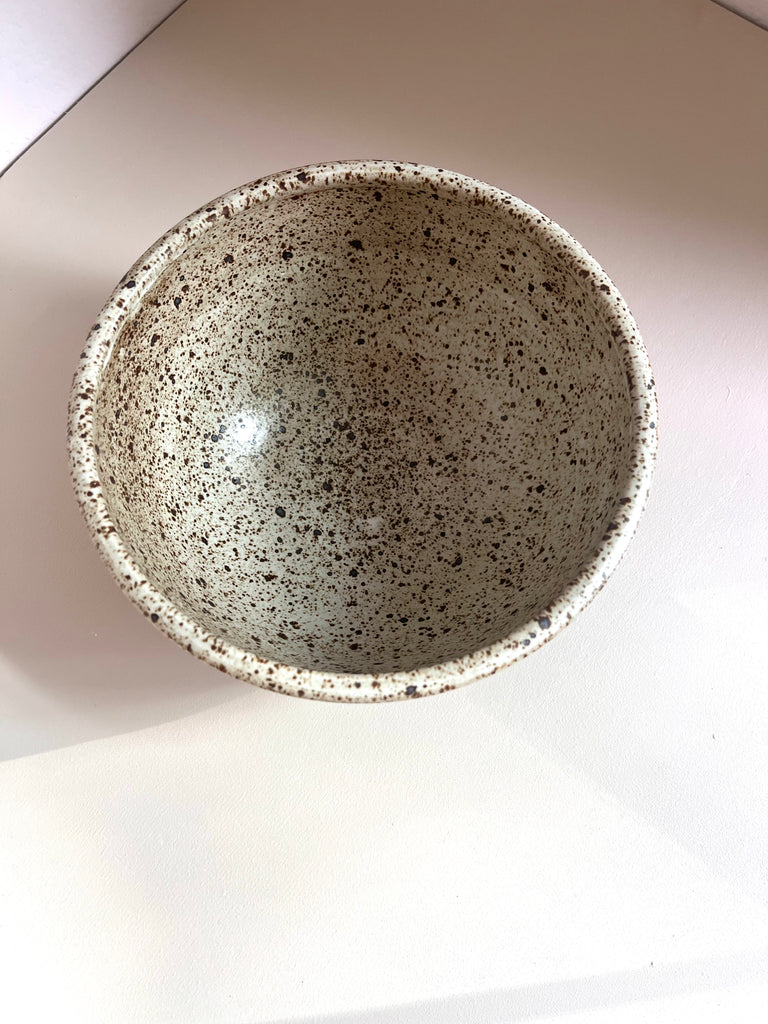 Sides Serving Bowl in Hunter Green and Persimmon Inlay