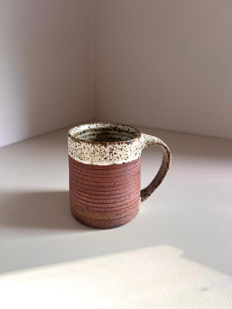 Mug in Mauve with Inlay