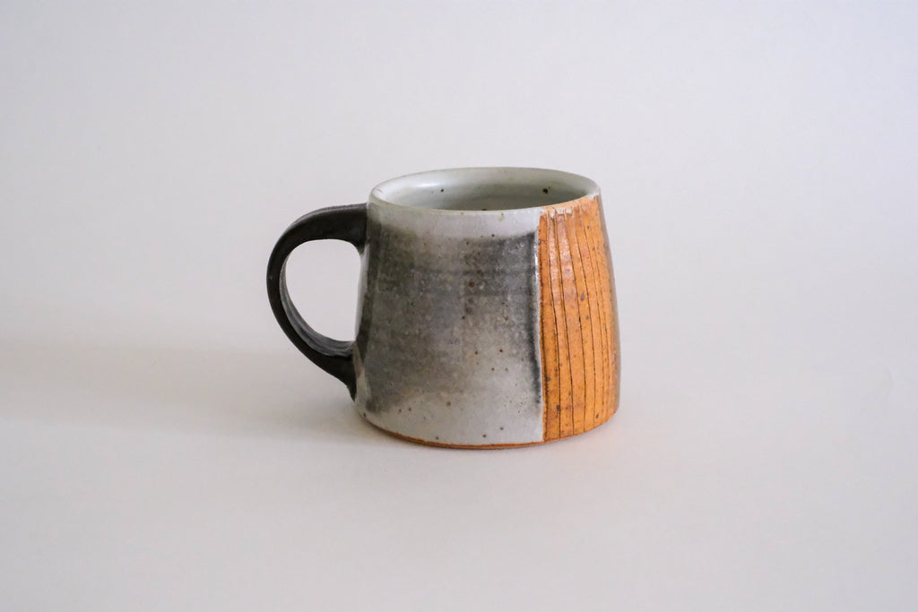 Wide Bottom Mug in Shino III