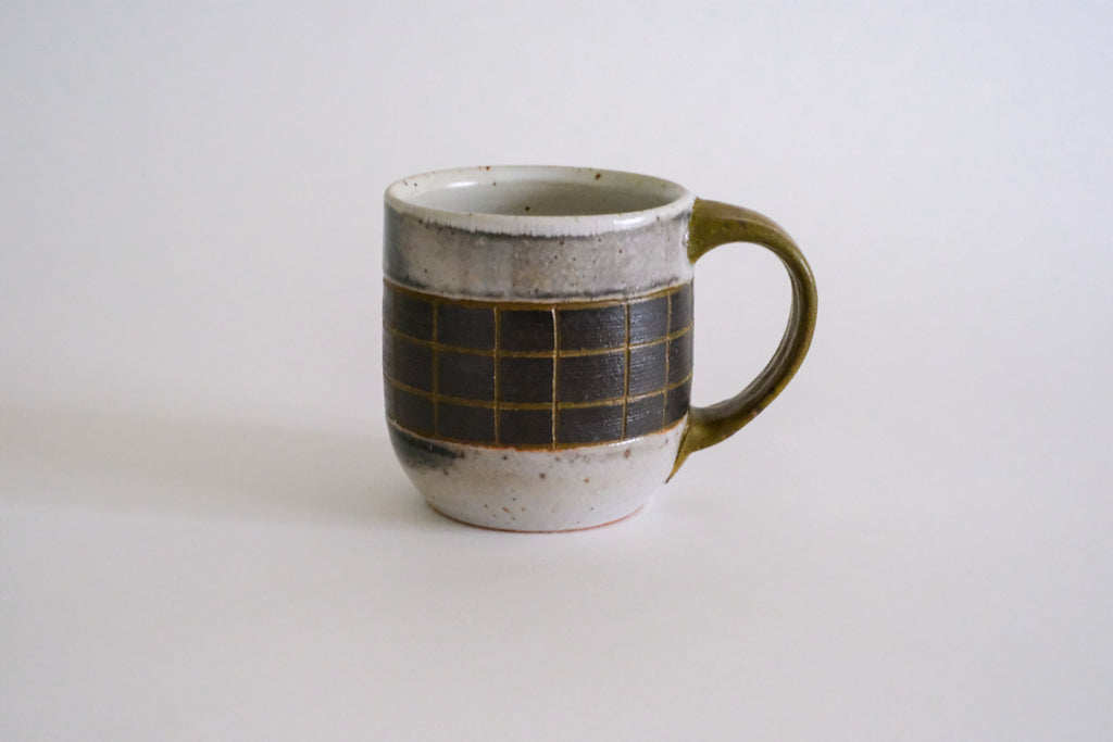 Shino Grid Mug I