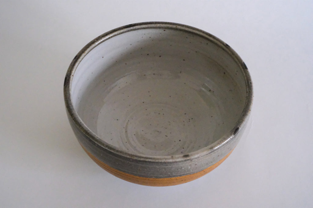 Shino Serving Bowl in Rust