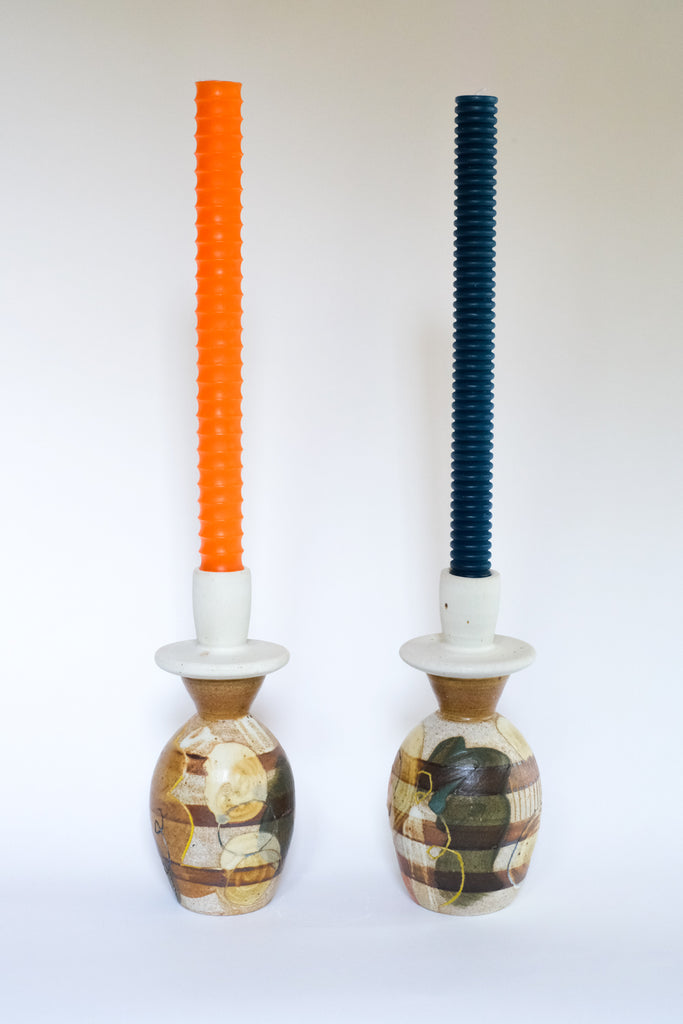 Candle Holders- Multi Colored