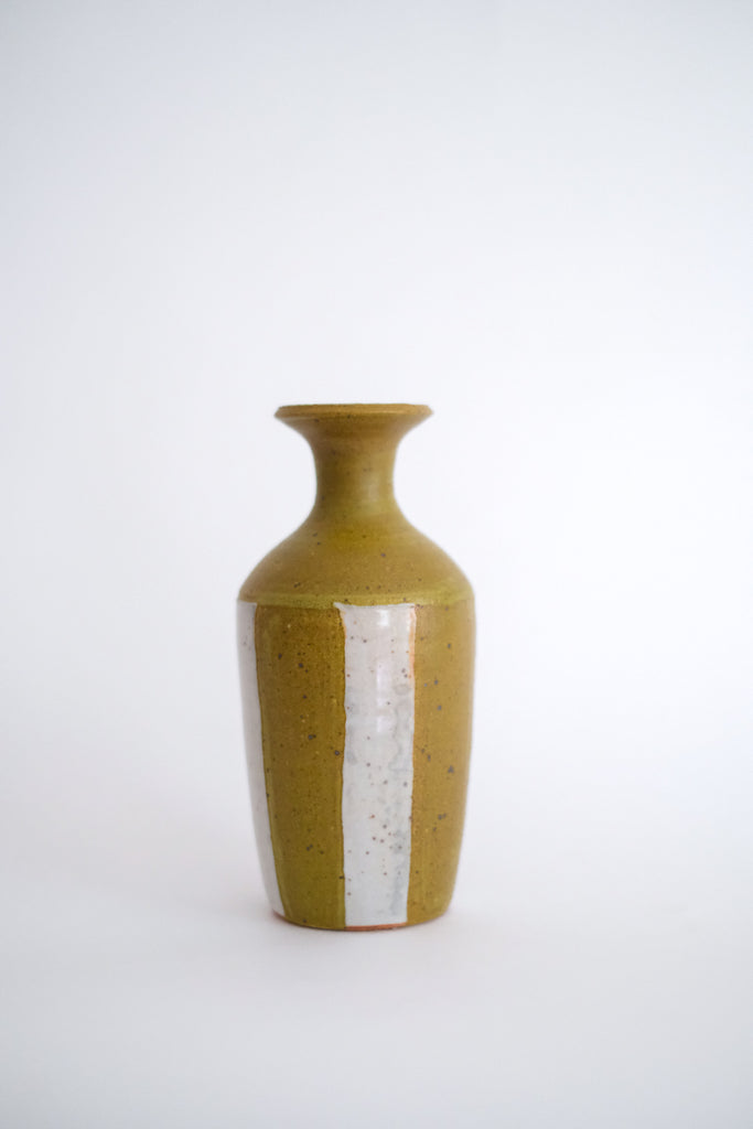 One Stem Vase in Vertical Stripes